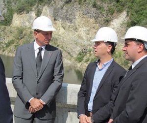 Словенечкиот претседател ја посети ХЕ „Св.Петка“