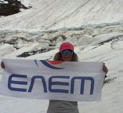 Ilina Arsova në Mont Everest
